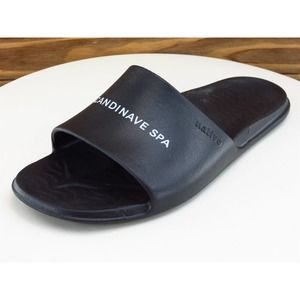 Native Size‎ 9 Sandal Slide Black Synthetic Women M